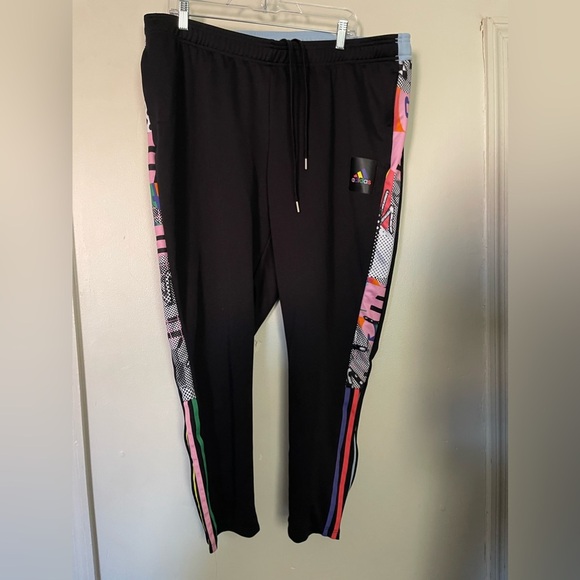 Adidas Tiro Pride unisex Sweatpants Joggers NWOT 2X and 1X Available - Picture 15 of 16